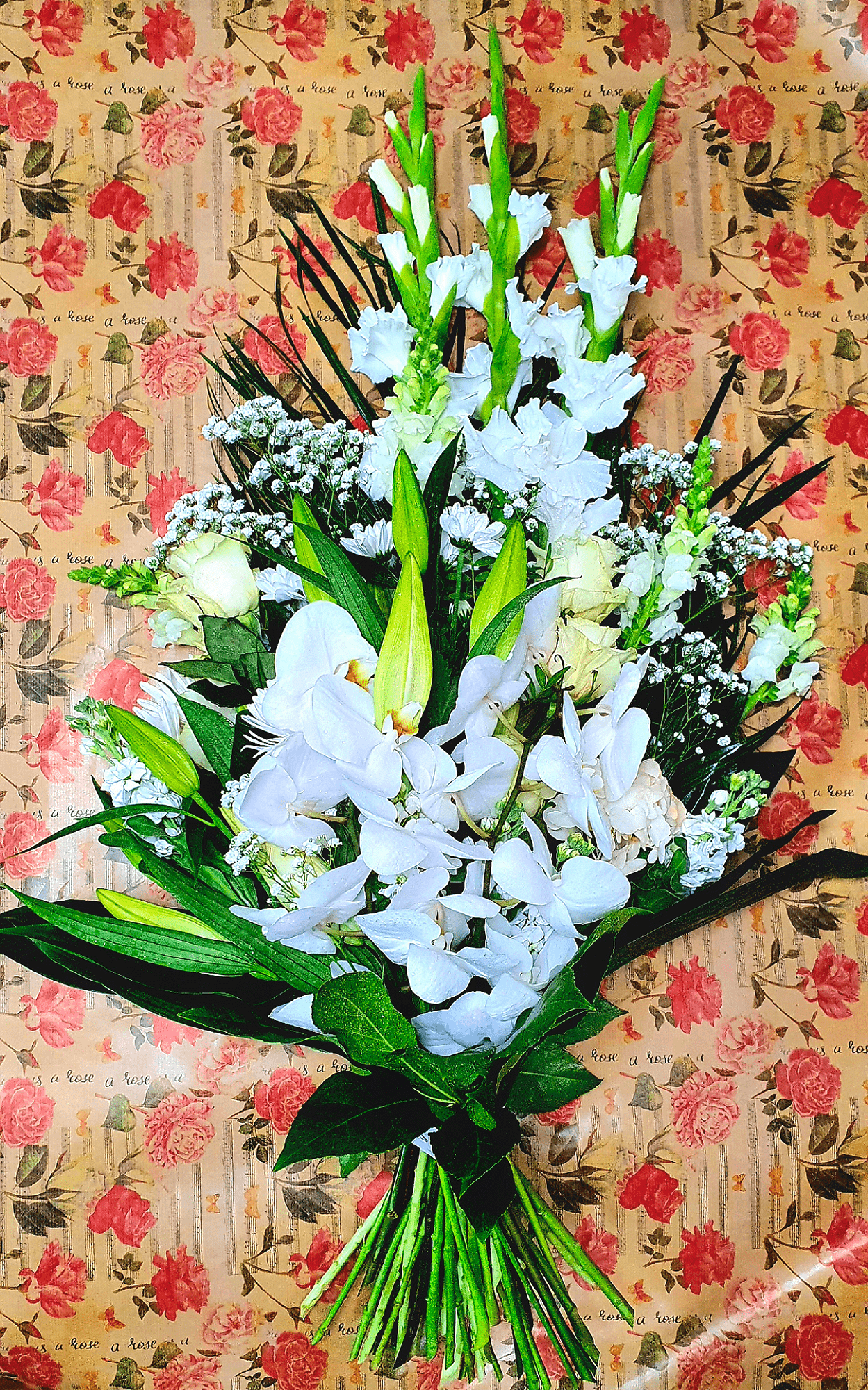 Gerbe deuil Devant de tombe Décès Fleuriste Sète