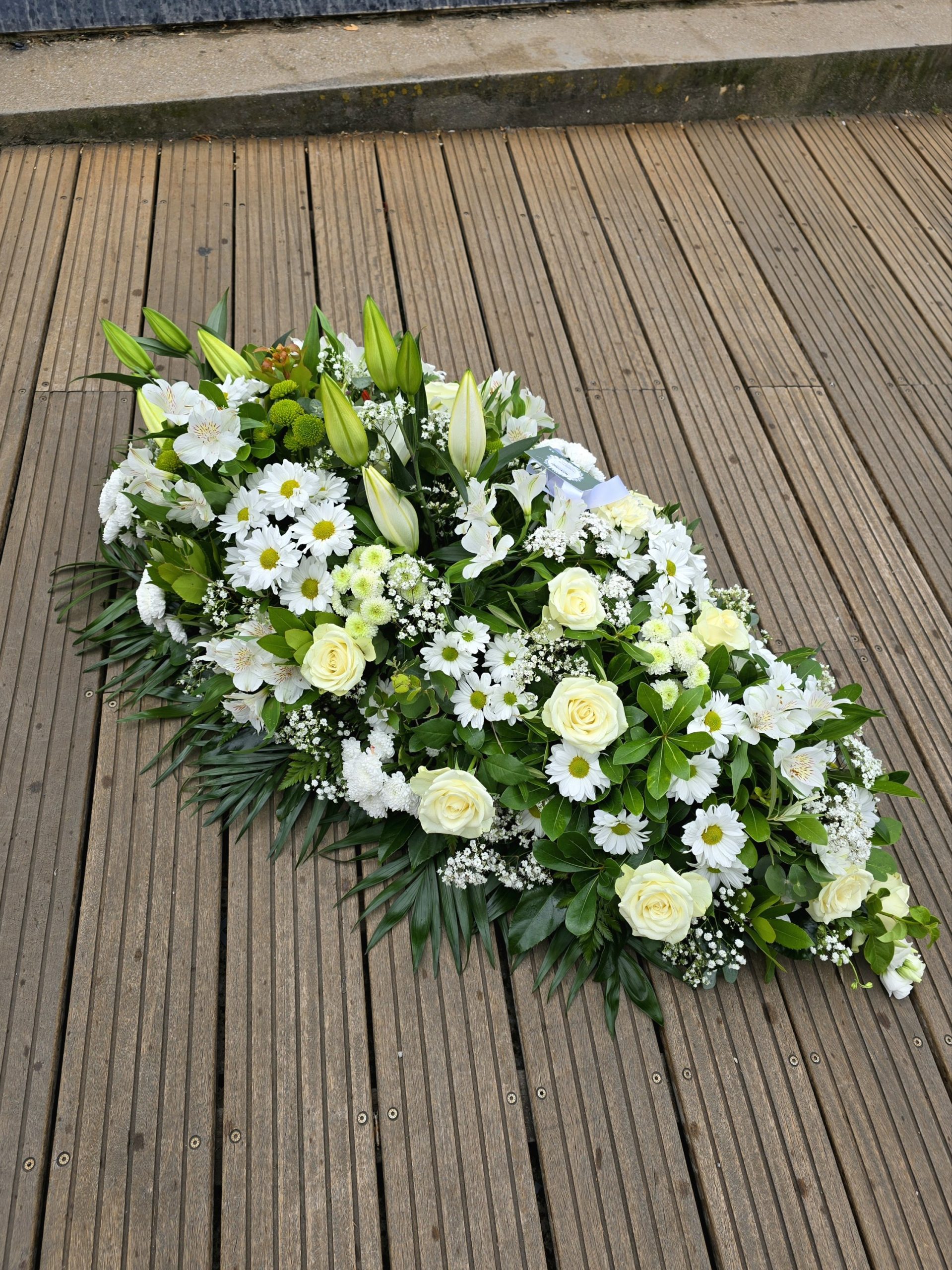 Dessus de cercueil blanc – Image 2