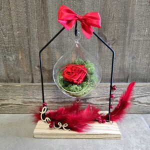 Décoration Rose éternelle Fleuriste Sète Amazonie