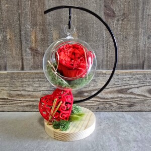 Décoration Rose éternelle Fleuriste Sète Amazonie